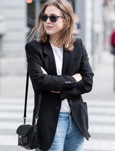 Classic Black Jacket for Spring 2014 by Modates.gr