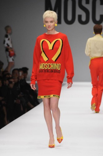 Moschino...Dinner is served Milan 2014  by modates.gr