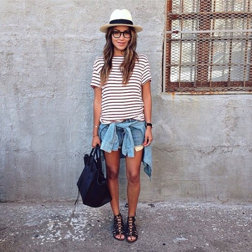 Striped Summer Look for Modates.gr