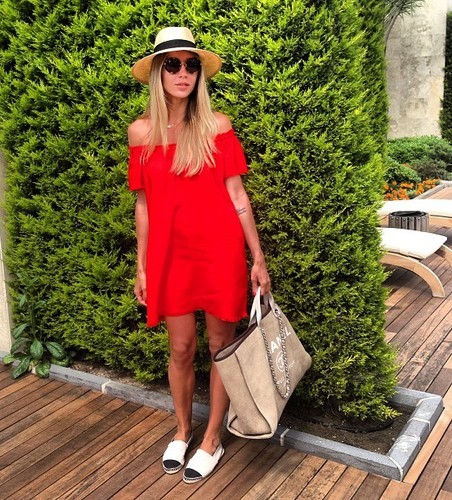 Day Look: Red Beachwear!